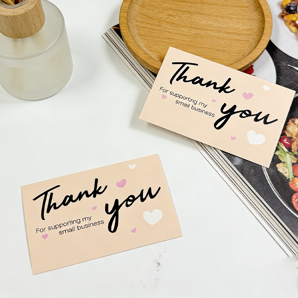 50/100pcs Thank You Cards, for - Party Event Supply Store บทวิจารณ์และราคา