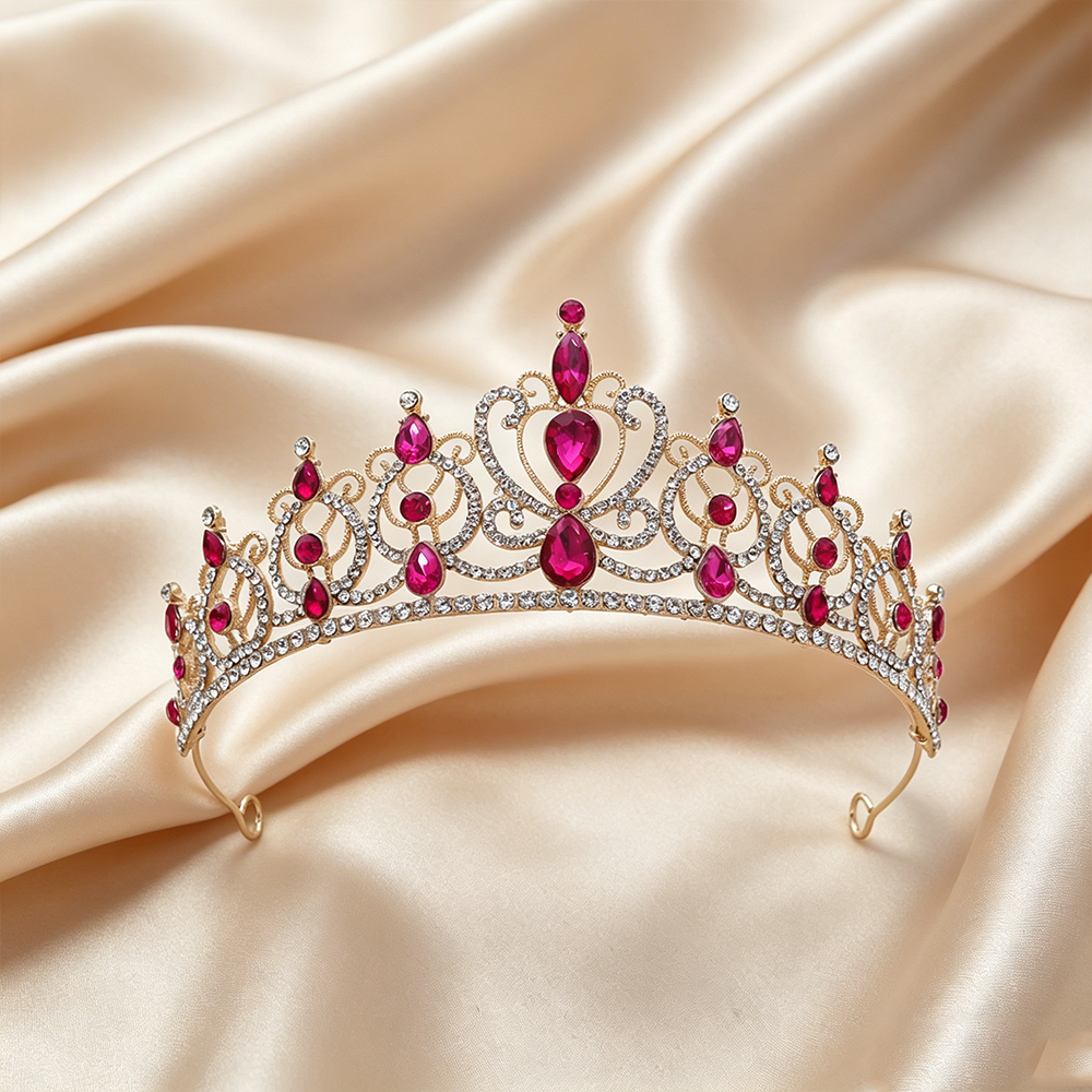 Luxury Vintage Gold Tiara Crow - Event & Party Supply บทวิจารณ์และราคา