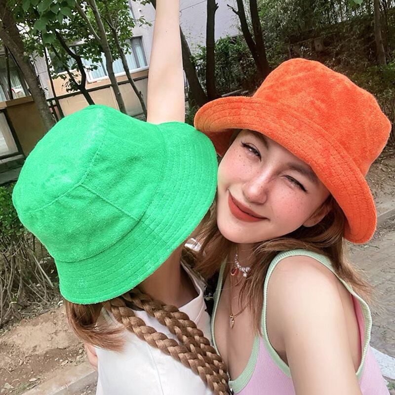 Simple Terry Cloth Towel Bucke - Cotton Candy Cone บทวิจารณ์และราคา