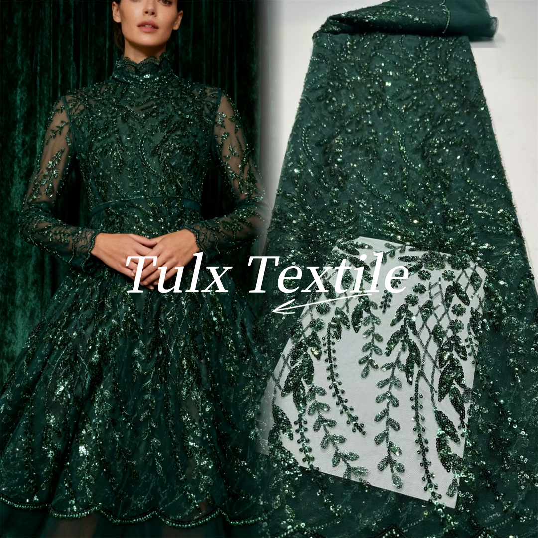 French Lace Fabrics 2026 High  - Glitter Tablecloth บทวิจารณ์และราคา