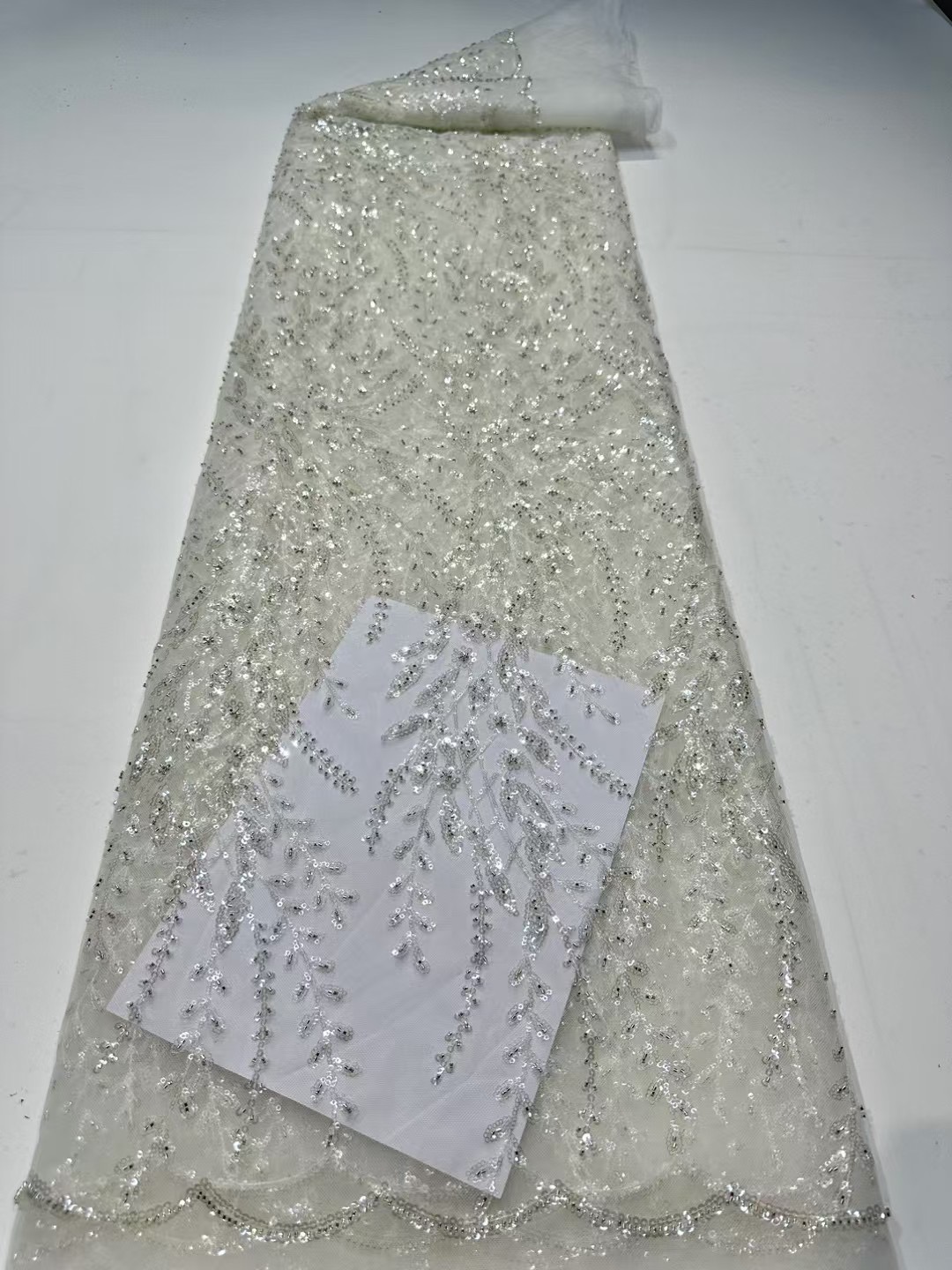 French Lace Fabrics 2026 High  - Glitter Tablecloth บทวิจารณ์และราคา