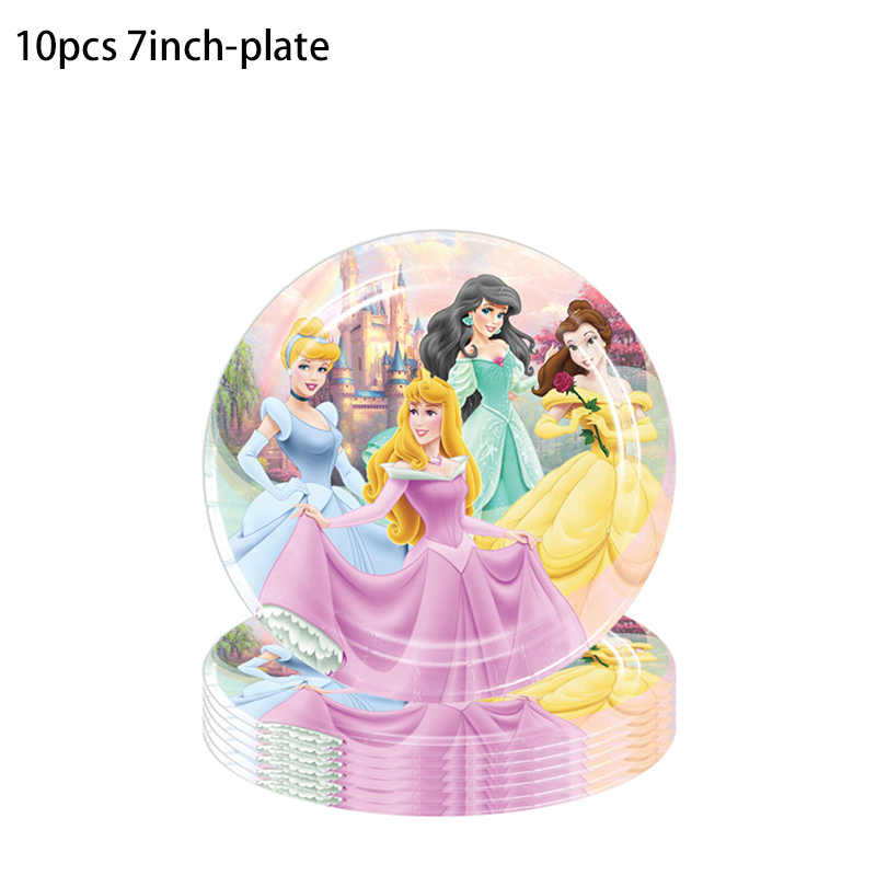 Princess Birthday Party Pink P - Table Cloth Disposable บทวิจารณ์และราคา