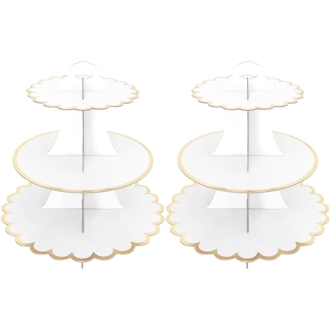 Cardboard Cake Stand 3 Tier, D - Cupcake Stand Tier บทวิจารณ์และราคา