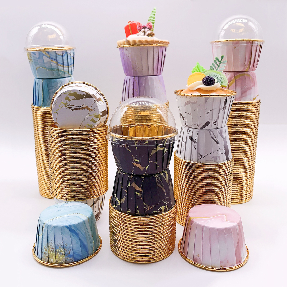 Set, 50pcs Disposable Cupcake  - Plastic Cup 50Pcs บทวิจารณ์และราคา