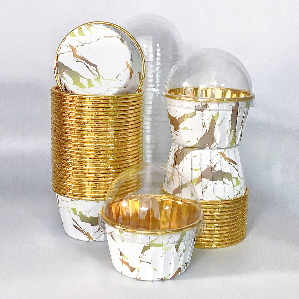 Set, 50pcs Disposable Cupcake  - Plastic Cup 50Pcs บทวิจารณ์และราคา