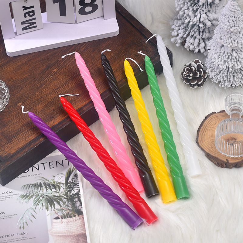 4pcs 20cm Plain Twisted Ribbed - Centerpiece Stick บทวิจารณ์และราคา