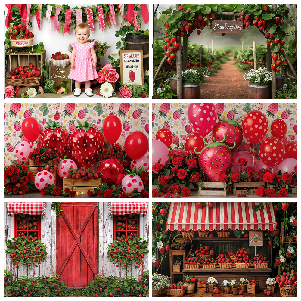 Red Strawberry Store Photograp - Party Event Supply Store บทวิจารณ์และราคา