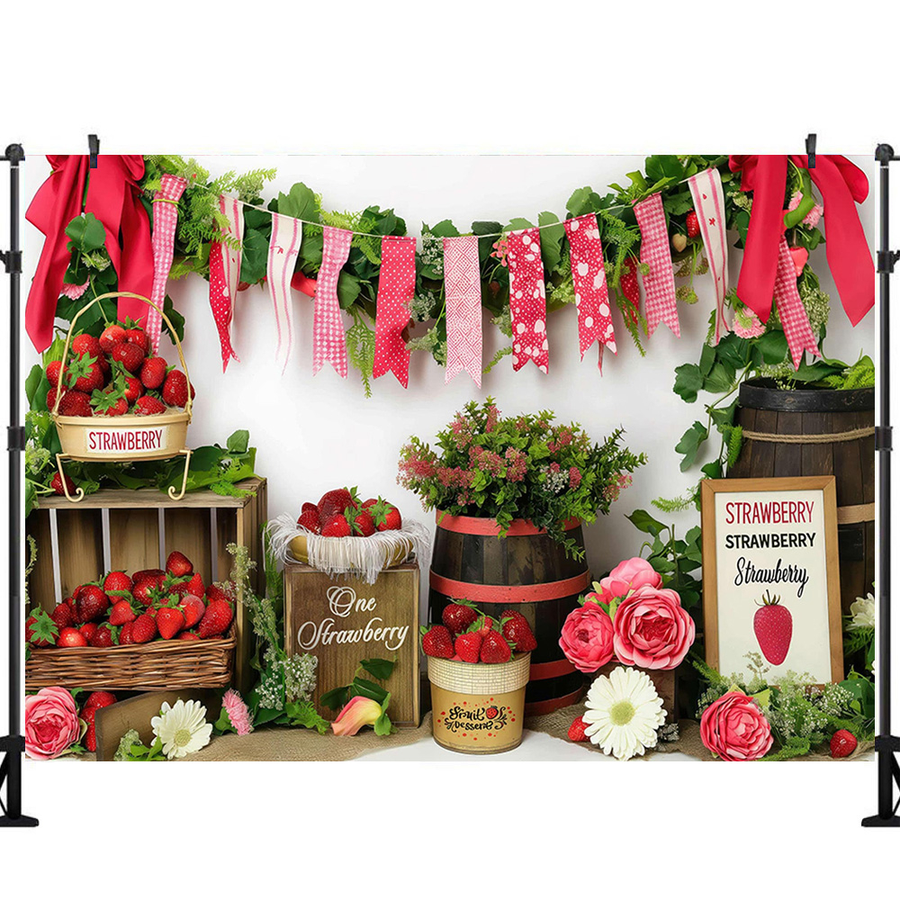 Red Strawberry Store Photograp - Party Event Supply Store บทวิจารณ์และราคา