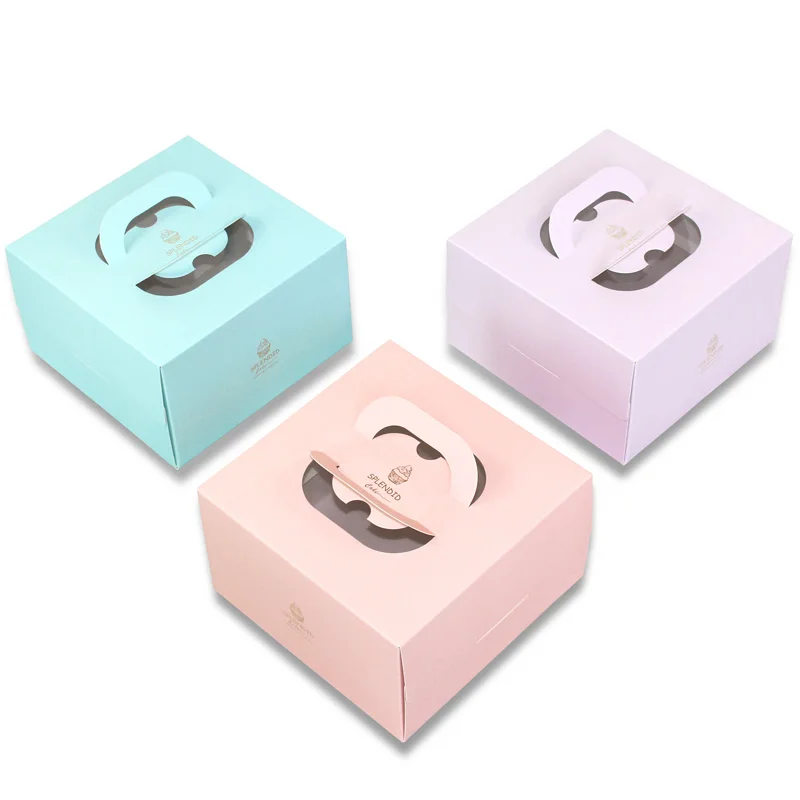 5pcs 8inch cake box with windo - Party Event Supplier บทวิจารณ์และราคา
