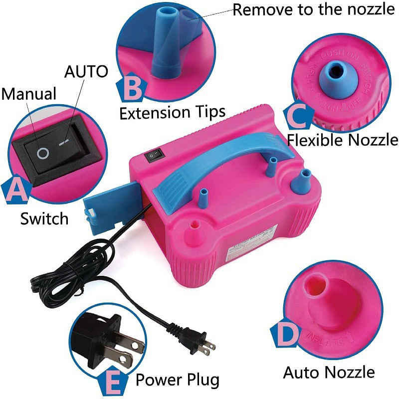 1pc, Balloon Inflatable Electr - Balloon Pump Hand บทวิจารณ์และราคา