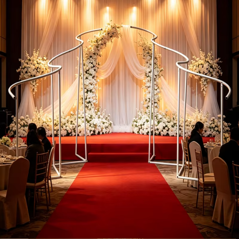 Luxury Wave Shape Frame Outdoo - Party Event Supply Store บทวิจารณ์และราคา