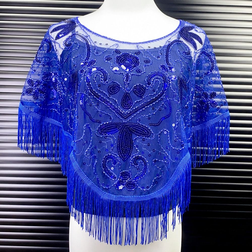 Fashion Sequin Bead Women Tull - Glitter Tablecloth บทวิจารณ์และราคา