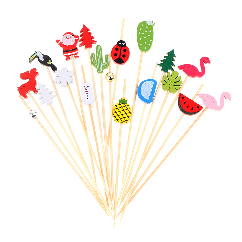 50/100Pcs Star Disposable Bamb - Centerpiece Stick บทวิจารณ์และราคา