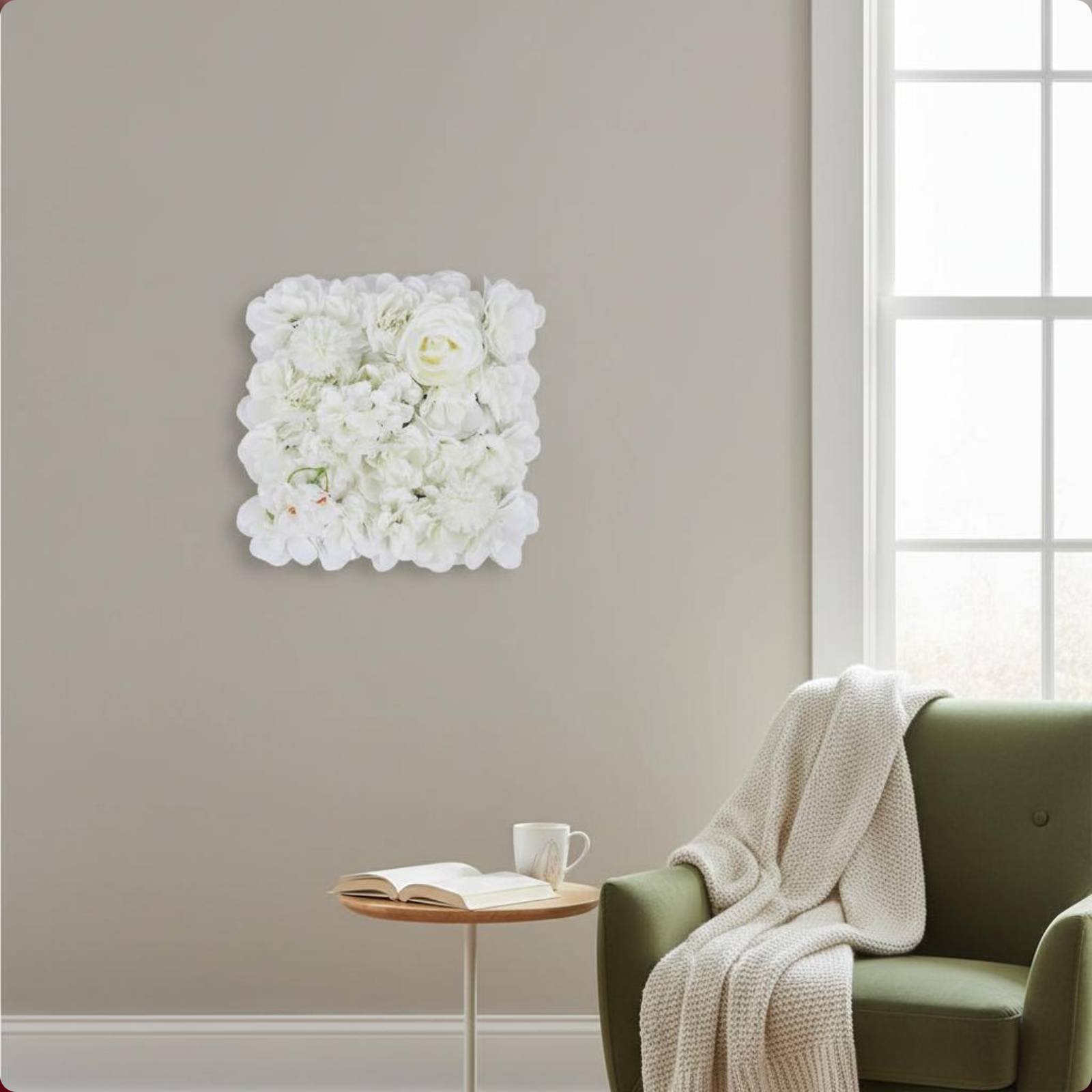 Artificial Blossom Wall Panel  - Flower Wall Panel บทวิจารณ์และราคา