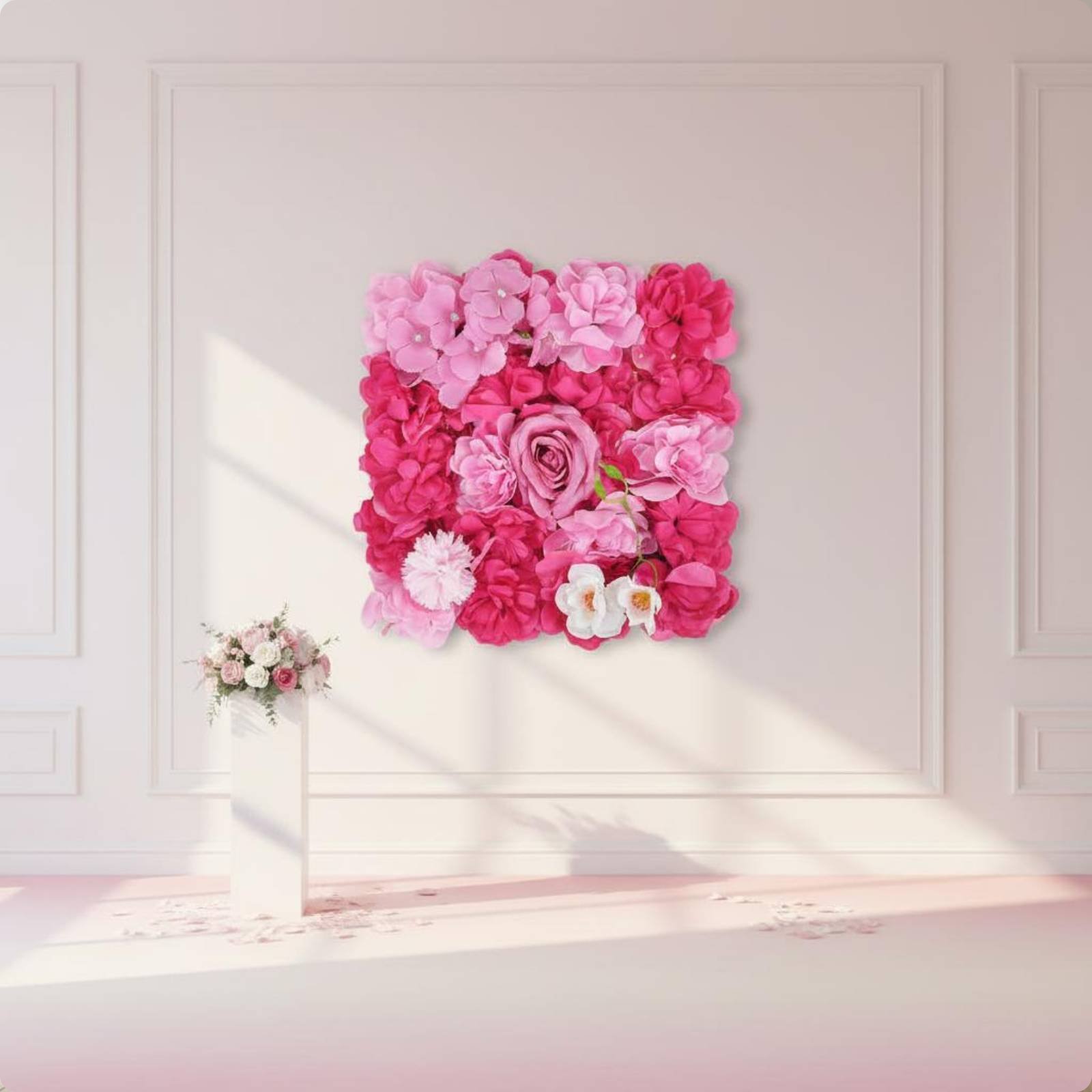 Artificial Blossom Wall Panel  - Flower Wall Panel บทวิจารณ์และราคา
