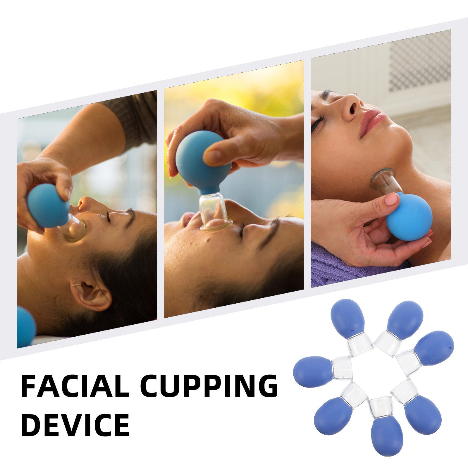 50Pcs Facial Cupping Set Gentl - Plastic Cup 50Pcs บทวิจารณ์และราคา