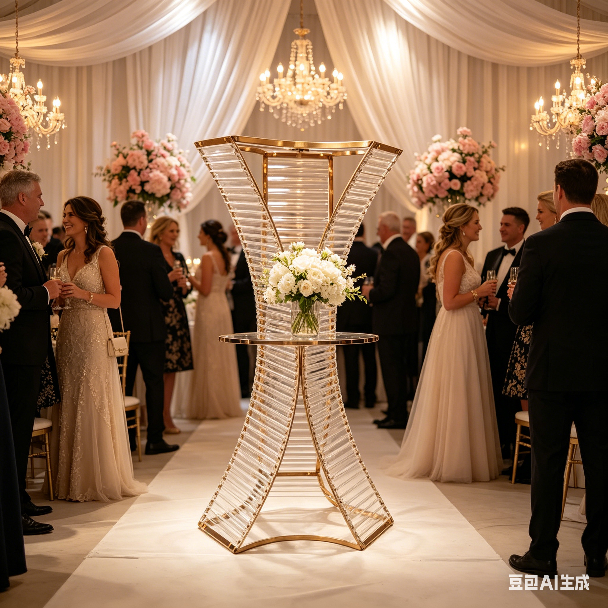 4/10 Pcs Acrylic Metal Wedding - Party Event Supply Store บทวิจารณ์และราคา
