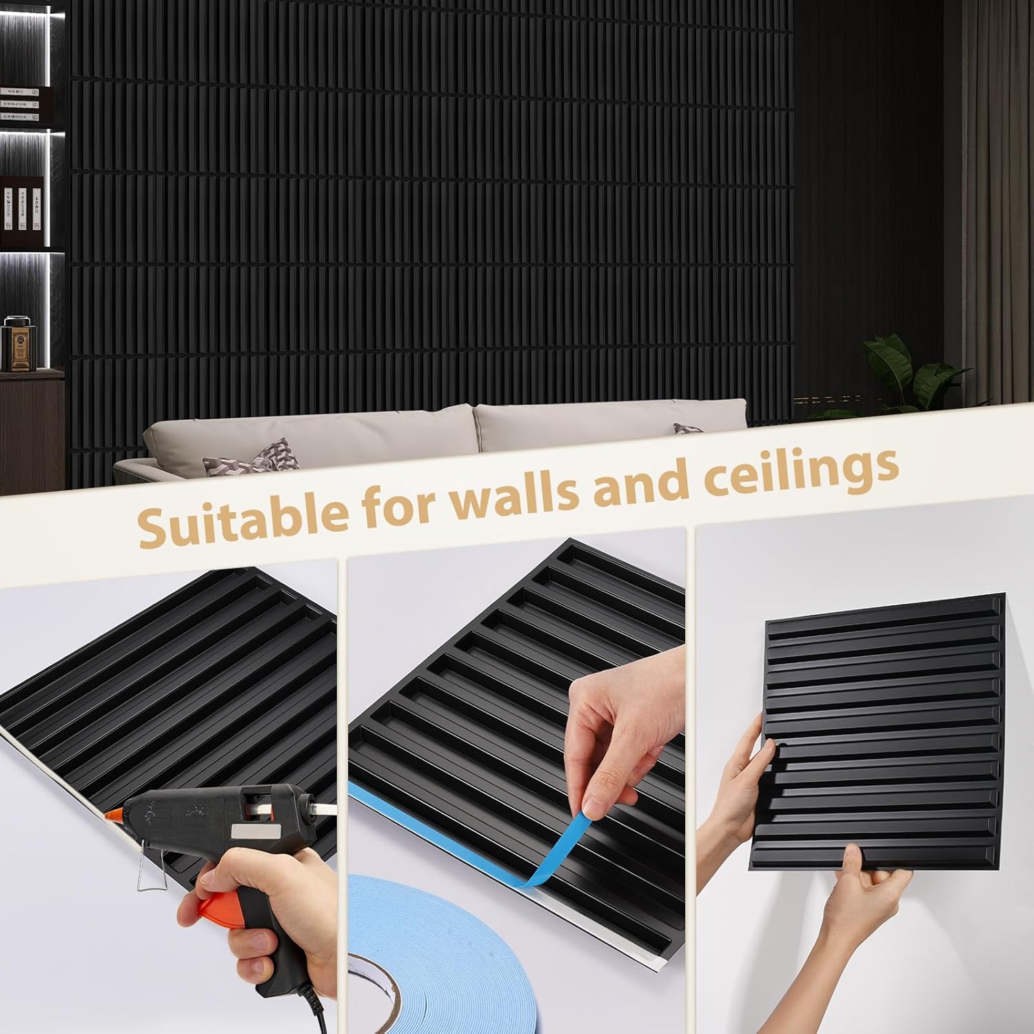 30 Pack 3D Wall Panels for Int - Flower Wall Panel บทวิจารณ์และราคา