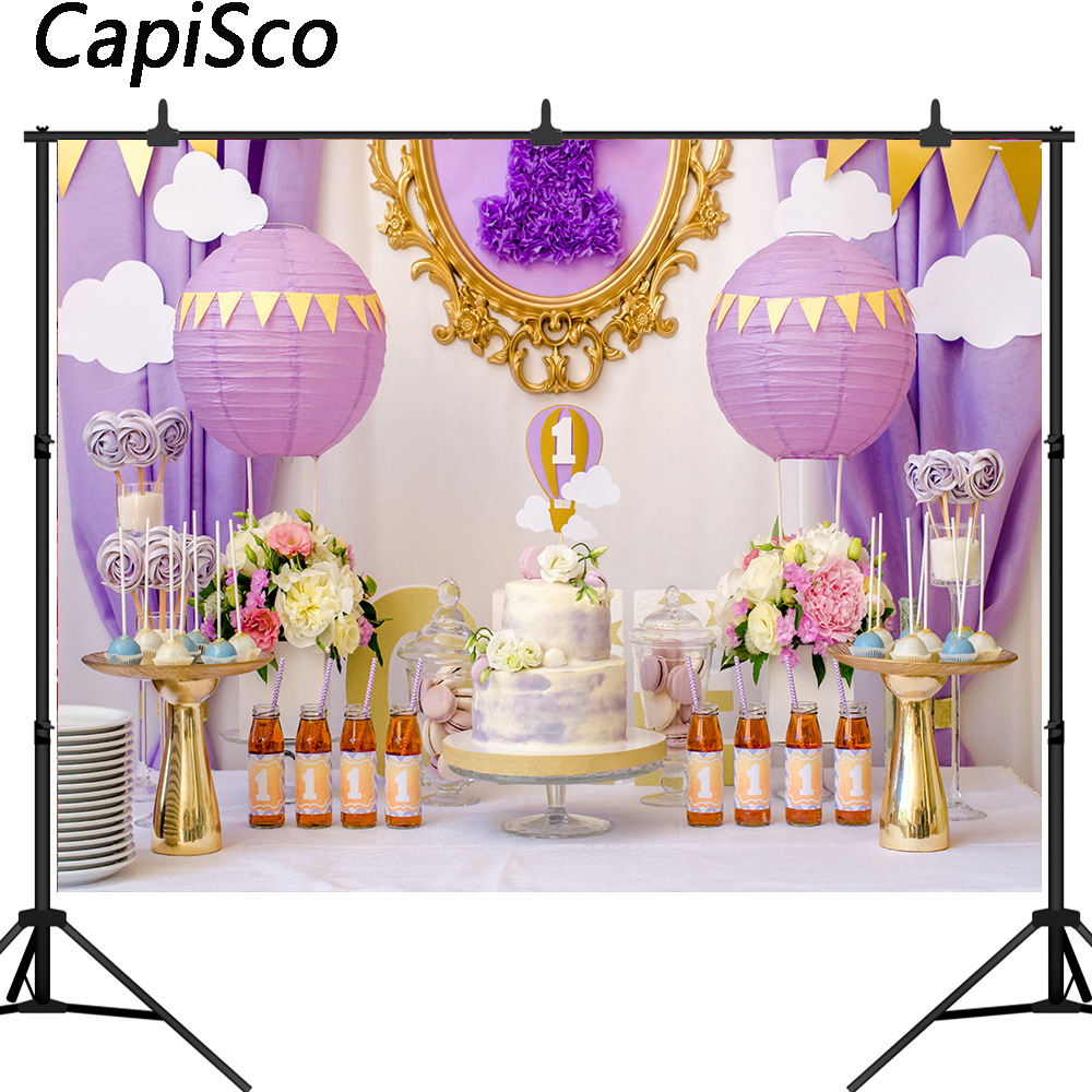 Capisco birthday photography b - Dessert Table Backdrop บทวิจารณ์และราคา