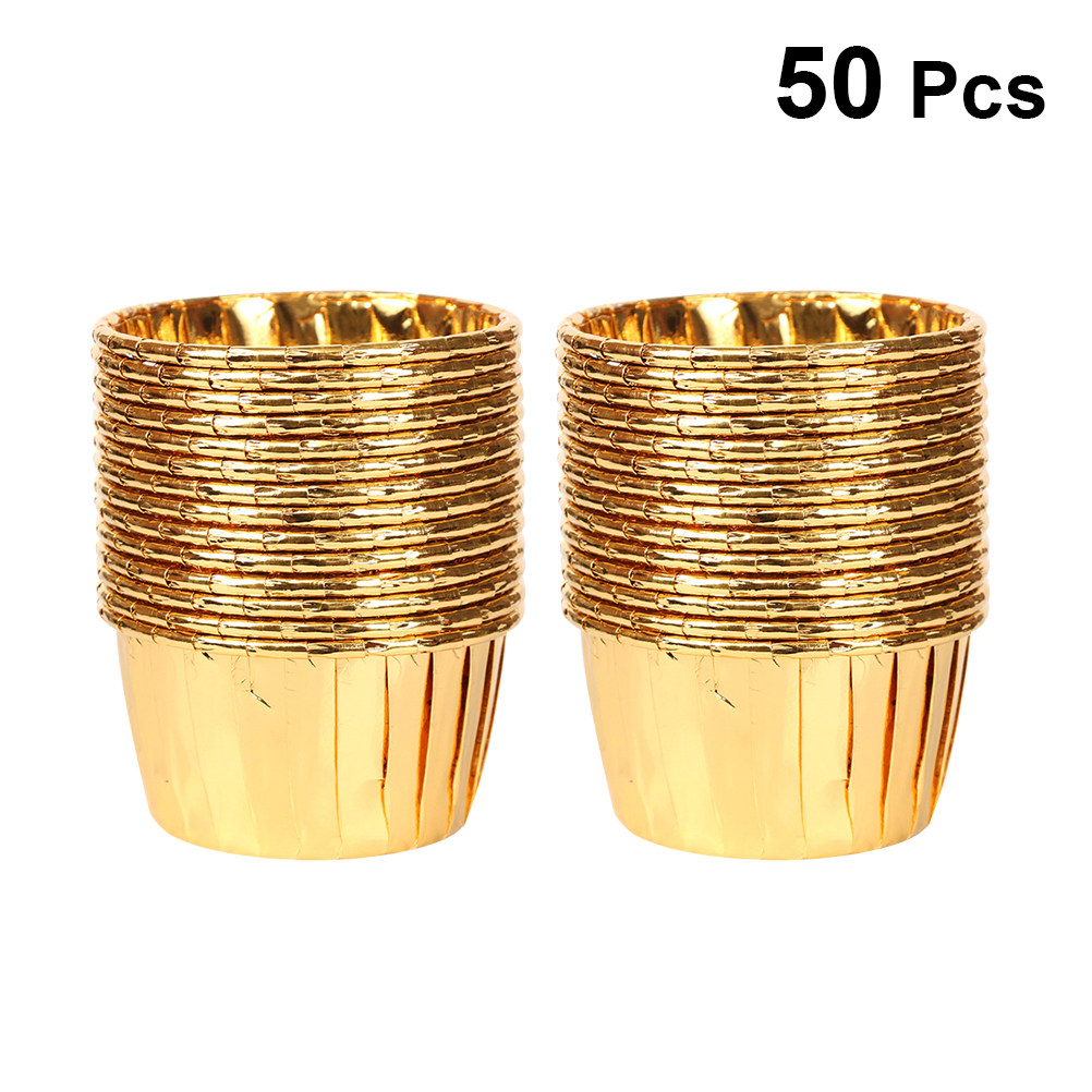 50pcs Colored Hemming Cake Cup - Plastic Cup 50Pcs บทวิจารณ์และราคา