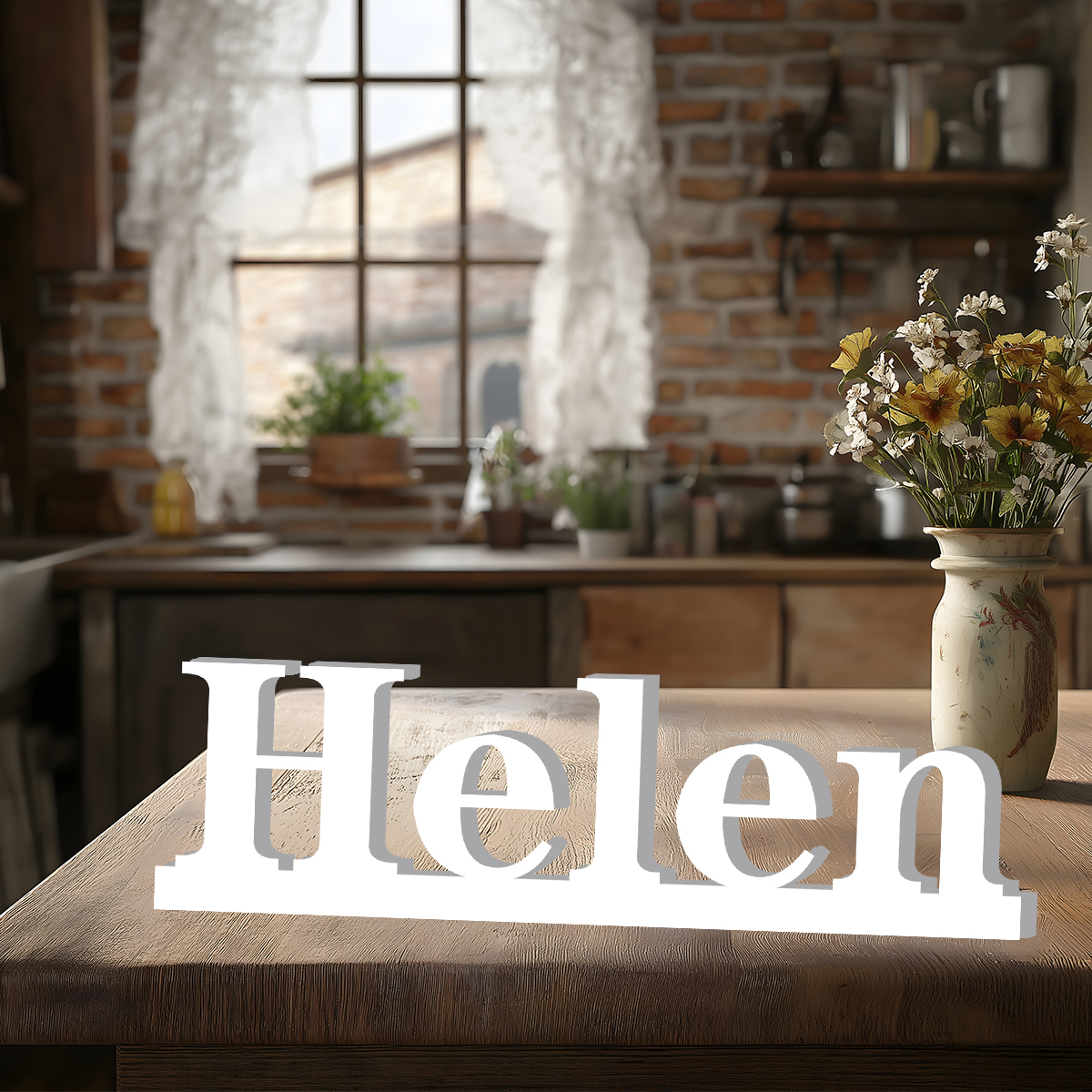 1pc Custom Text Sign,Name Deco - Event & Party Supply บทวิจารณ์และราคา
