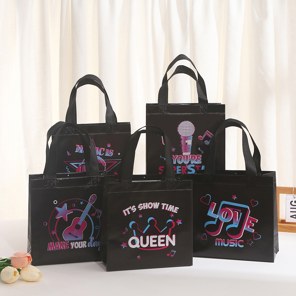 10Pcs Black Let's Rock Music T - Event Party Shop บทวิจารณ์และราคา