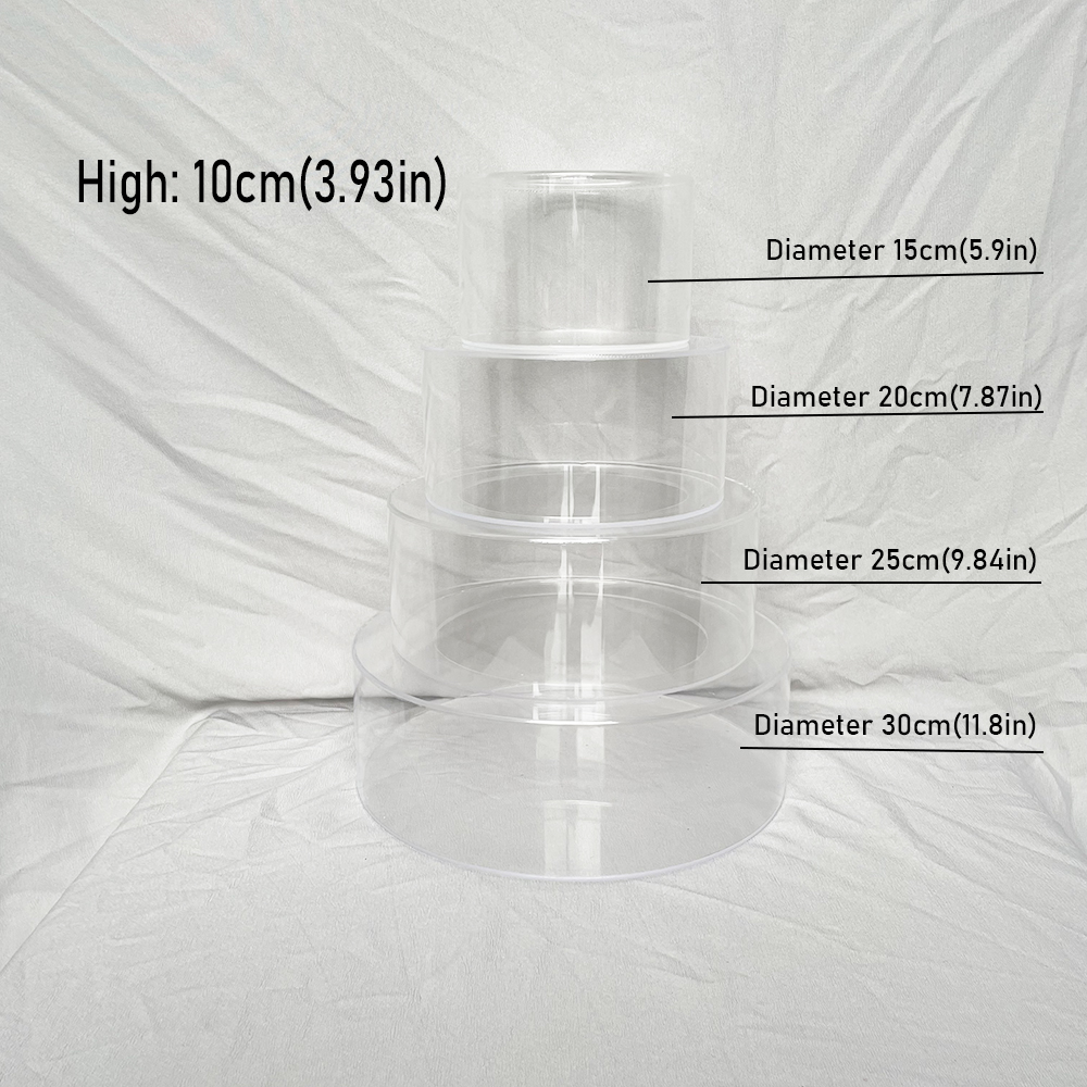 Round Clear Acrylic Wedding Ca - Cupcake Stand Tier บทวิจารณ์และราคา