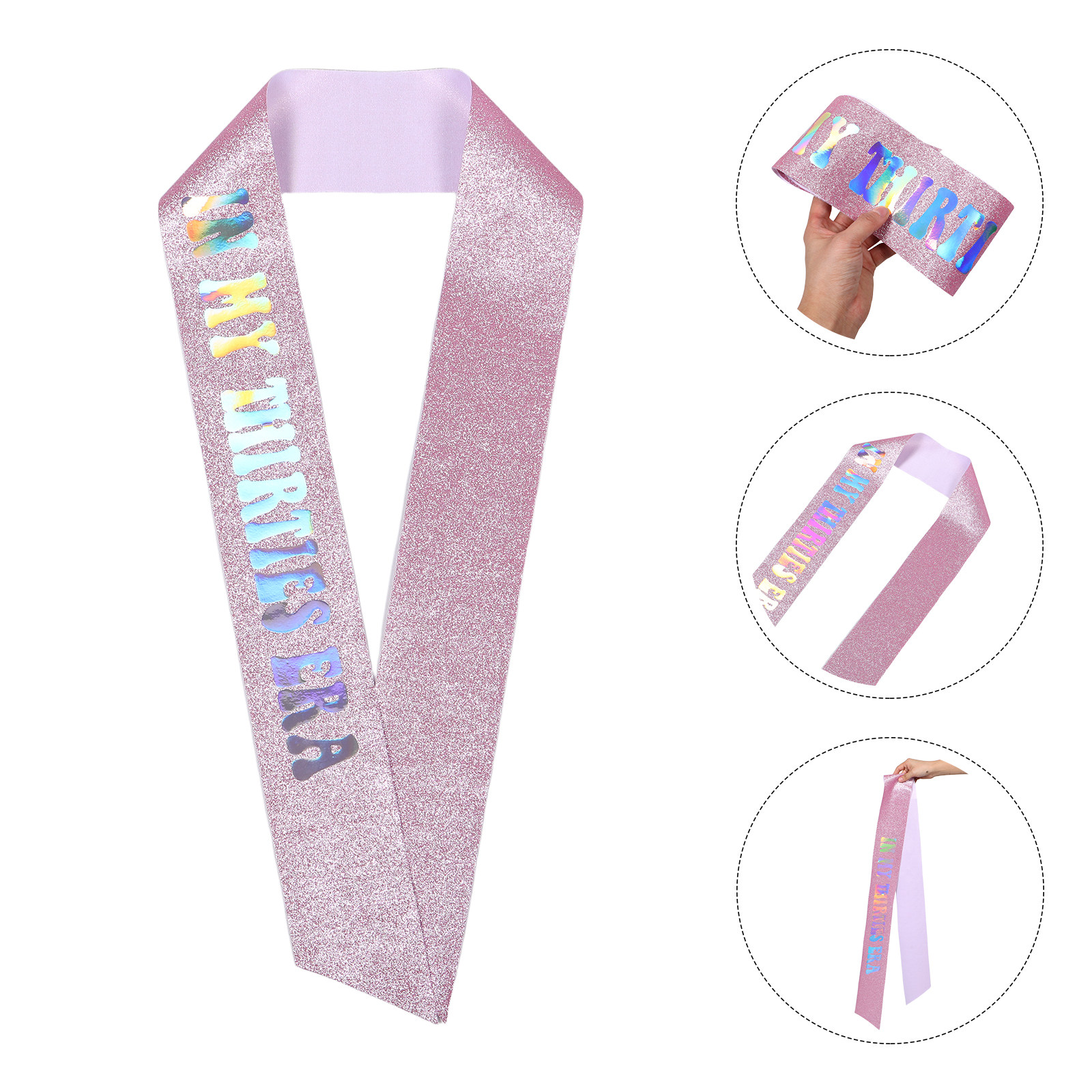 Birthday Sash for Women with G - Birthday Sash Glitter บทวิจารณ์และราคา