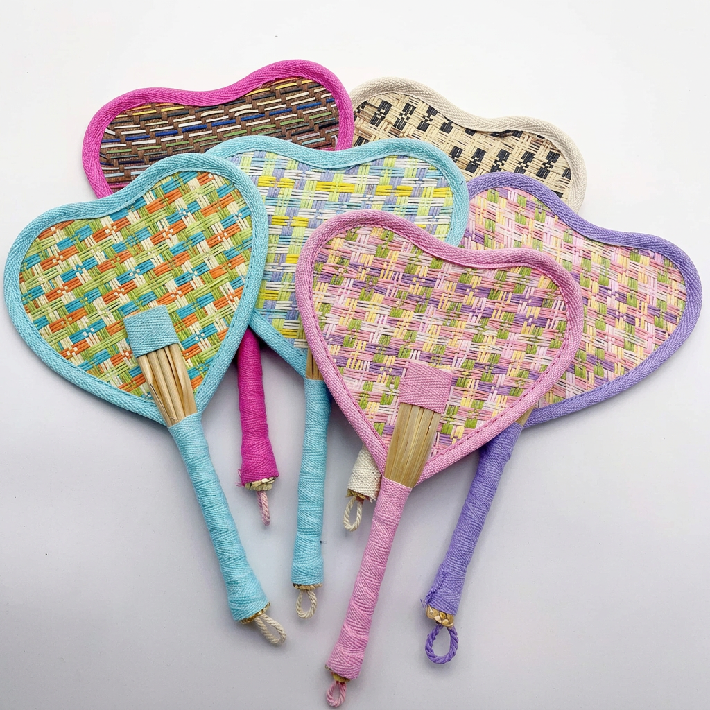 Portable Cooling Fan Colorful  - Paper Straw Color บทวิจารณ์และราคา