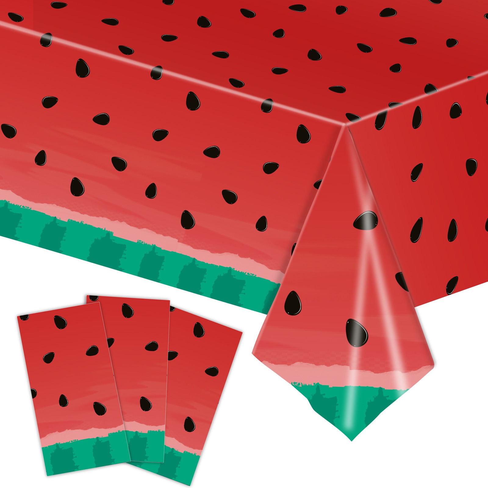 Summer Watermelon Party Tablec - Table Cloth Disposable บทวิจารณ์และราคา