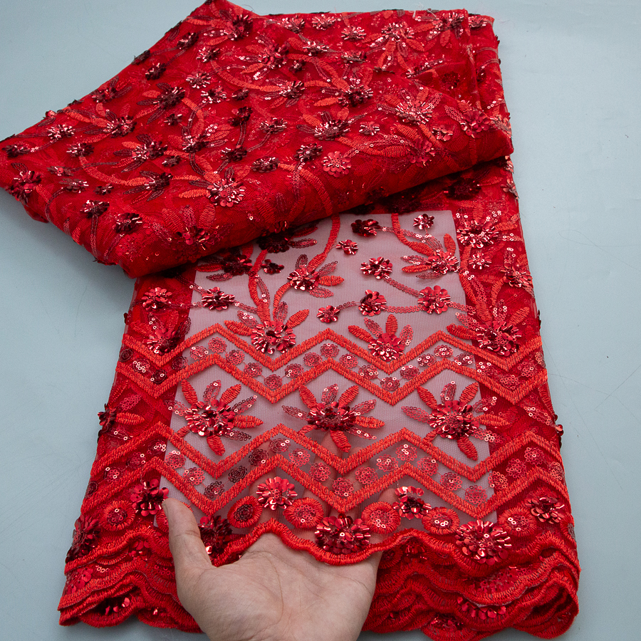 2026 French Sequins Lace Fabri - Glitter Tablecloth บทวิจารณ์และราคา