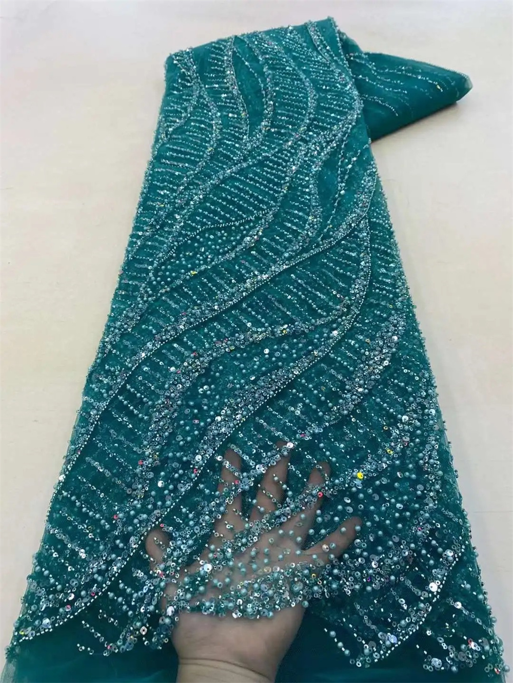 Wholesale 2025 African Sequins - Glitter Tablecloth บทวิจารณ์และราคา