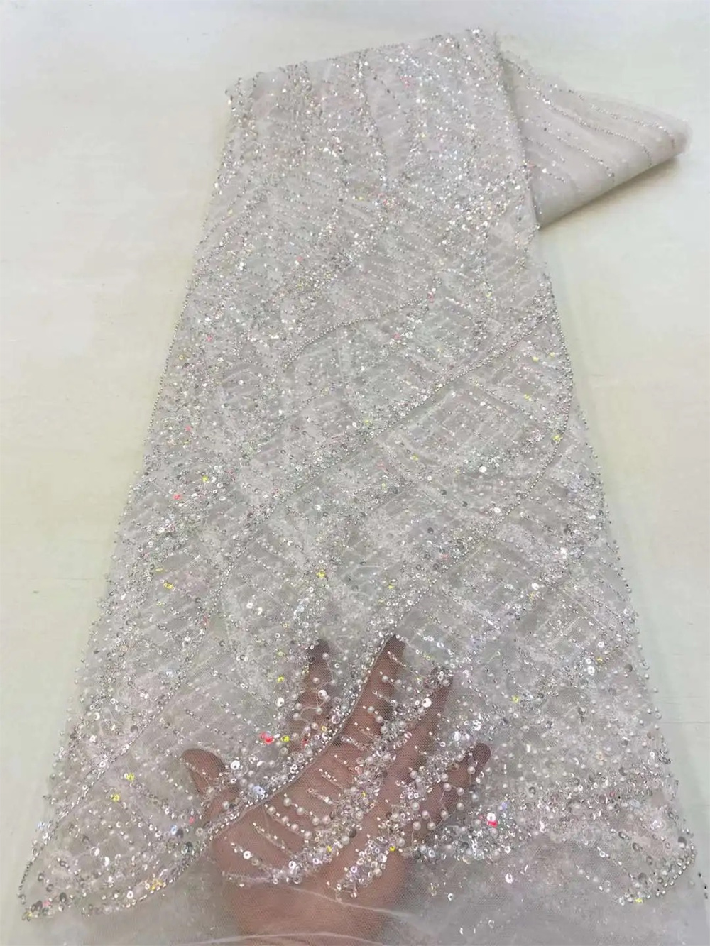 Wholesale 2025 African Sequins - Glitter Tablecloth บทวิจารณ์และราคา