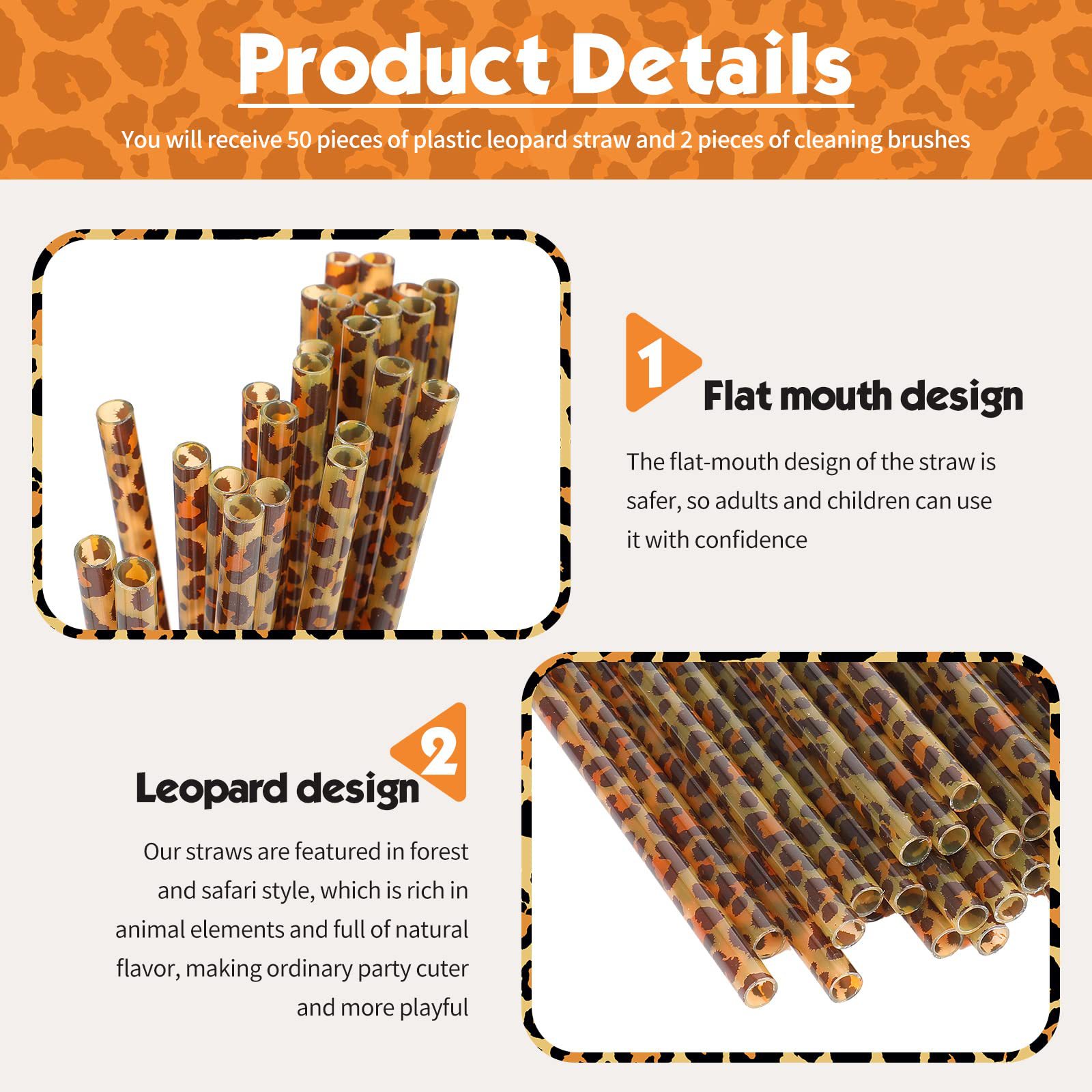 10/20/50pcs Leopard Reusable P - Plastic Cup 50Pcs บทวิจารณ์และราคา