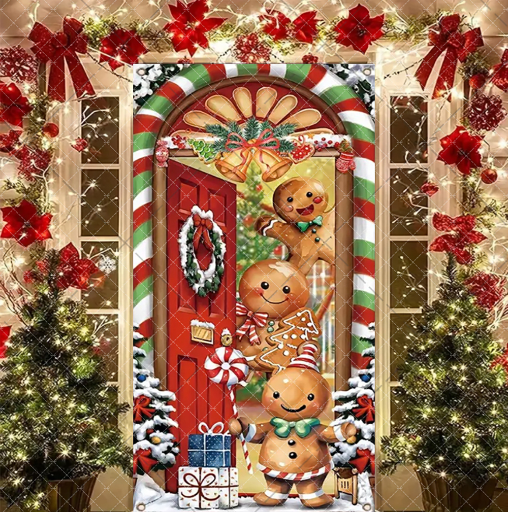 Cartoon Cute Gingerbread Man T - Party Event Supply Store บทวิจารณ์และราคา