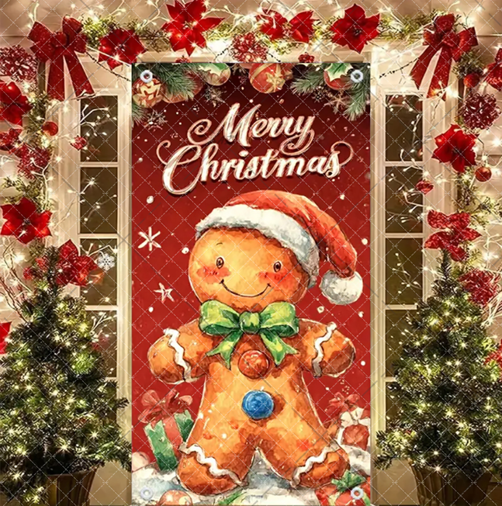 Cartoon Cute Gingerbread Man T - Party Event Supply Store บทวิจารณ์และราคา