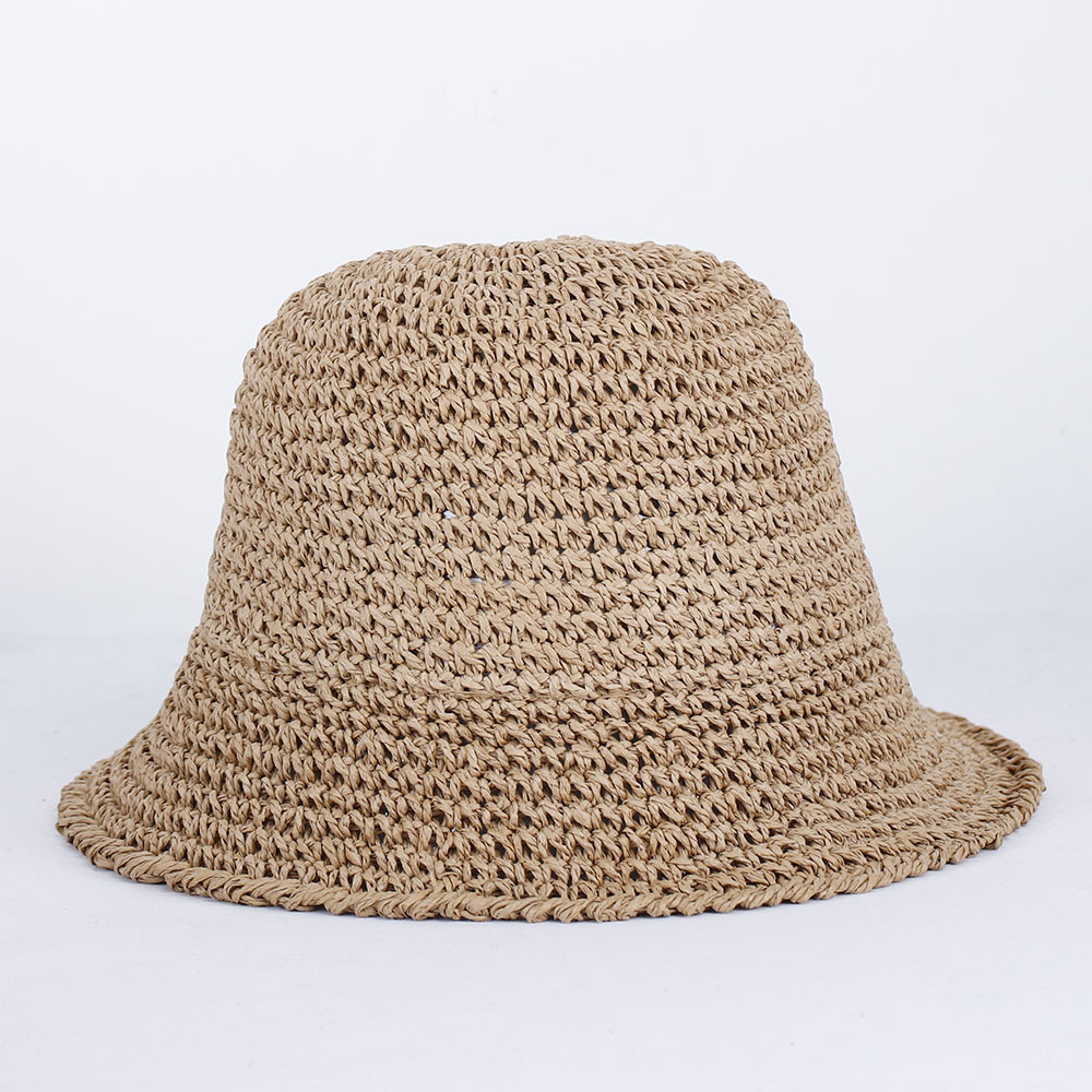 Womens Straw Sun Hat Woven Buc - Paper Straw Color บทวิจารณ์และราคา