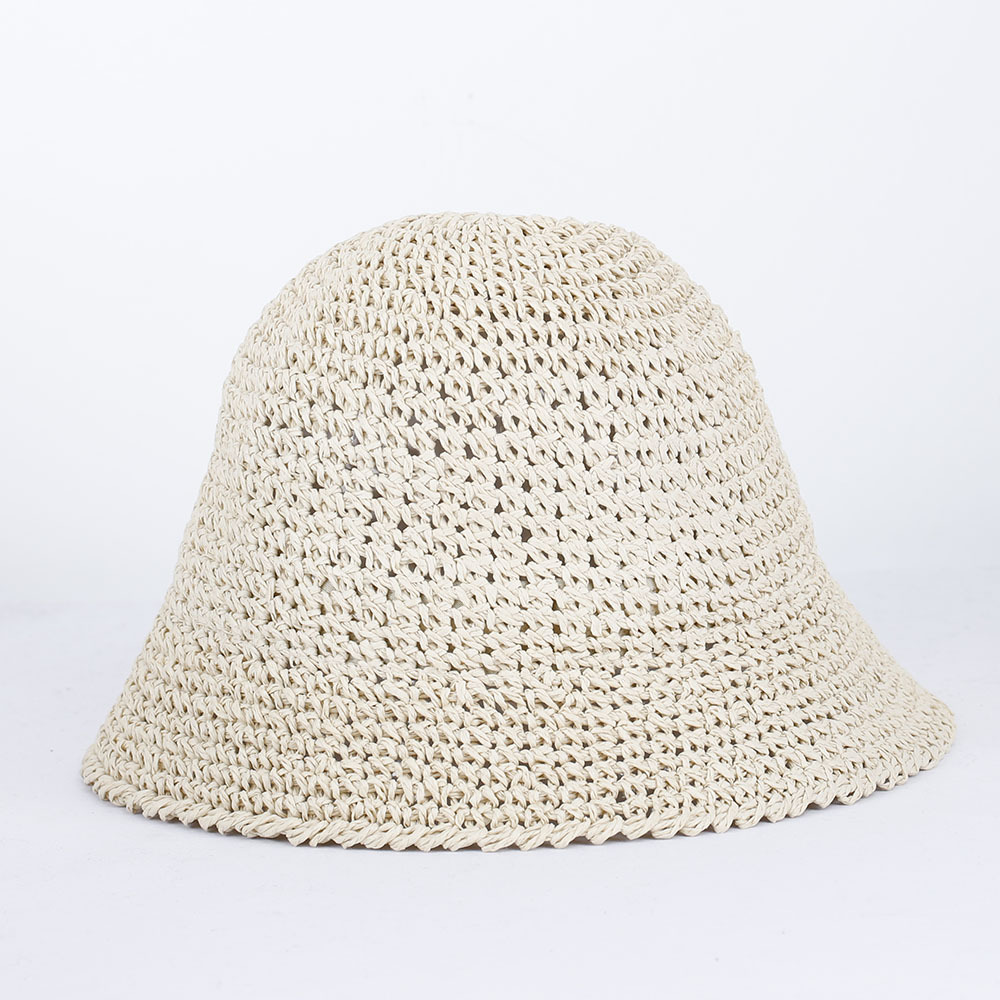 Womens Straw Sun Hat Woven Buc - Paper Straw Color บทวิจารณ์และราคา