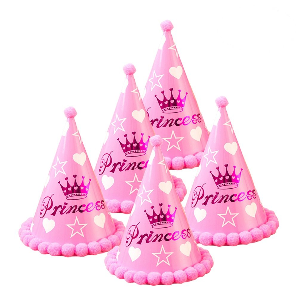 12Pcs Birthday Party Hats Colo - Party Hat Cone บทวิจารณ์และราคา