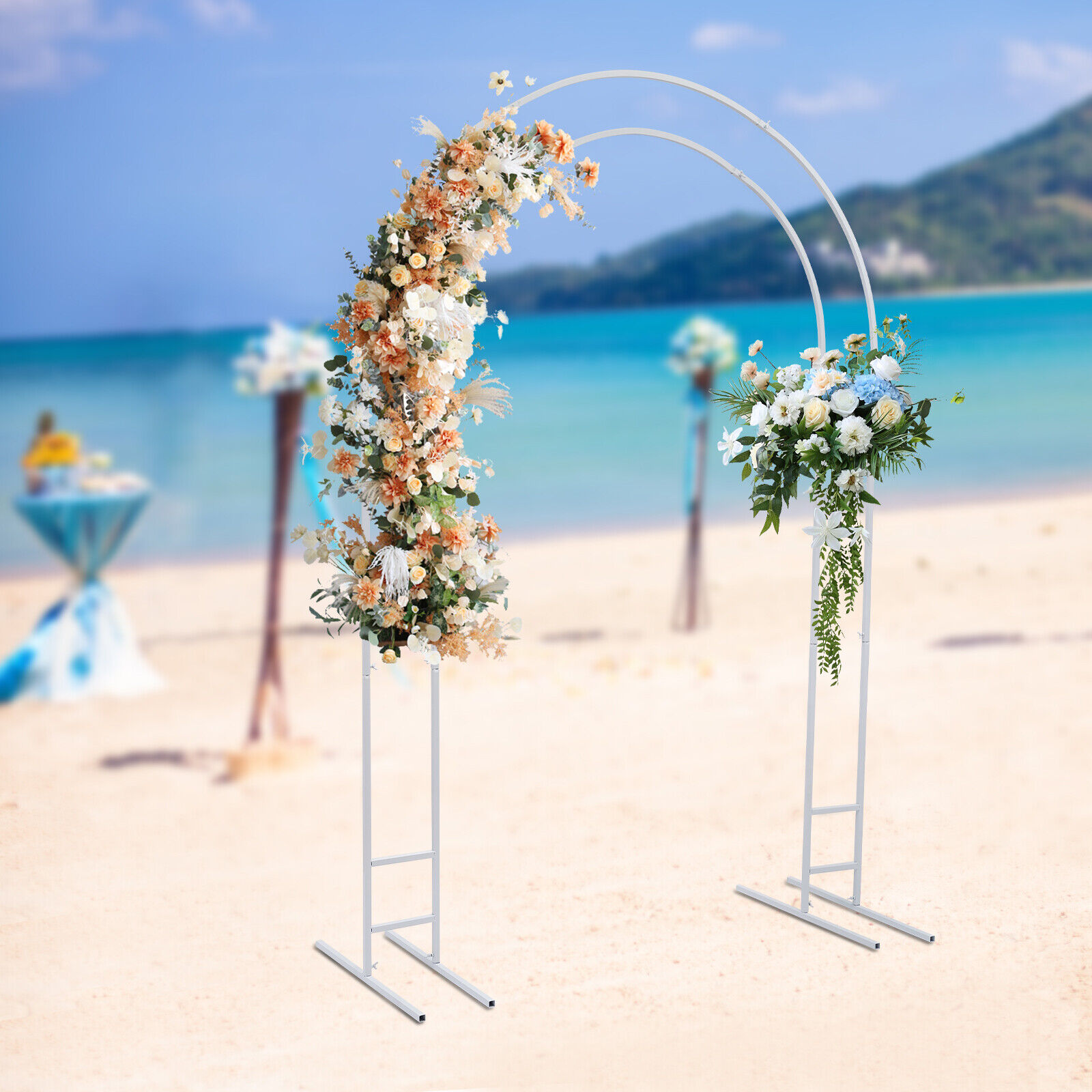 Metal Wedding Stand Arch Frame - Balloon Arch Kit บทวิจารณ์และราคา