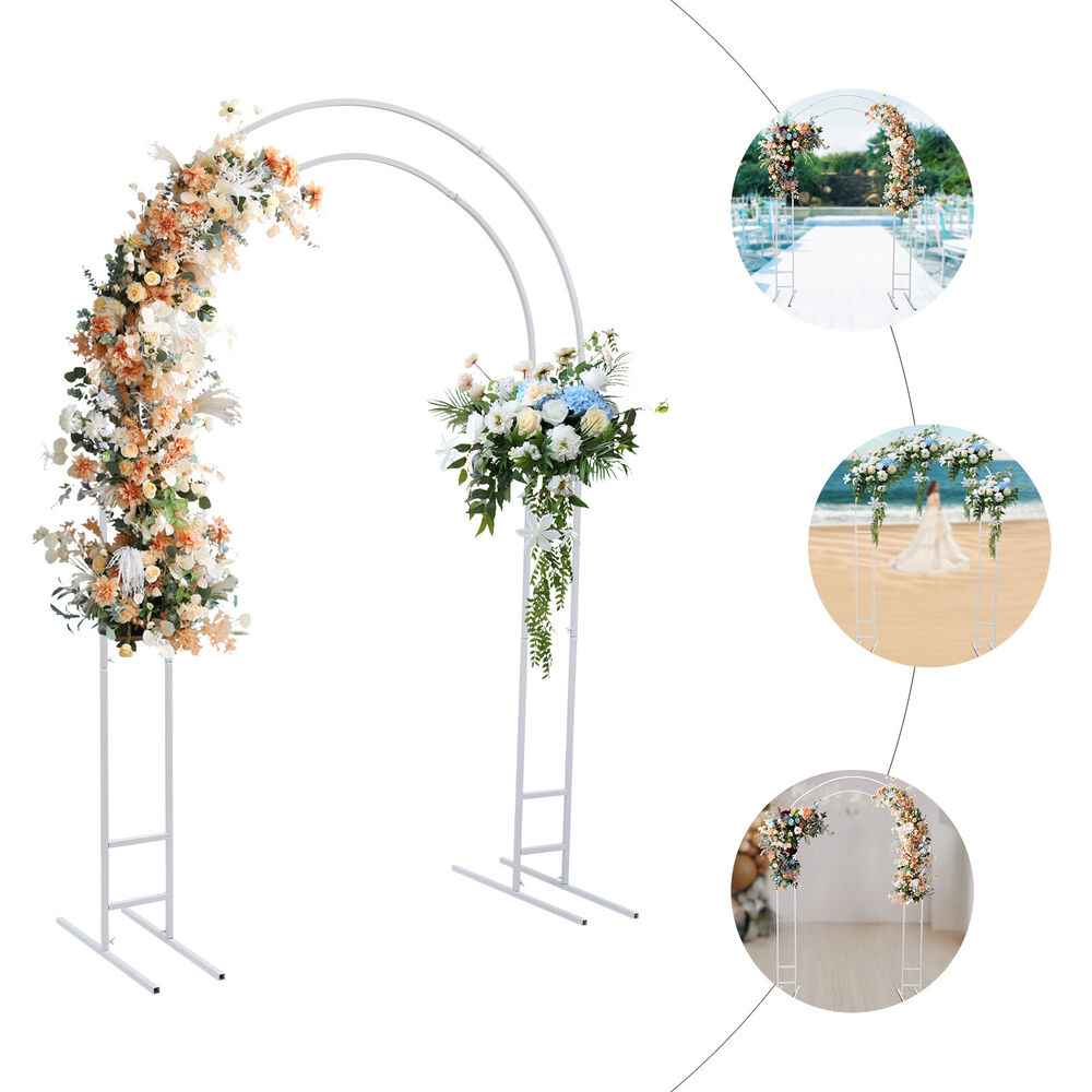 Metal Wedding Stand Arch Frame - Balloon Arch Kit บทวิจารณ์และราคา