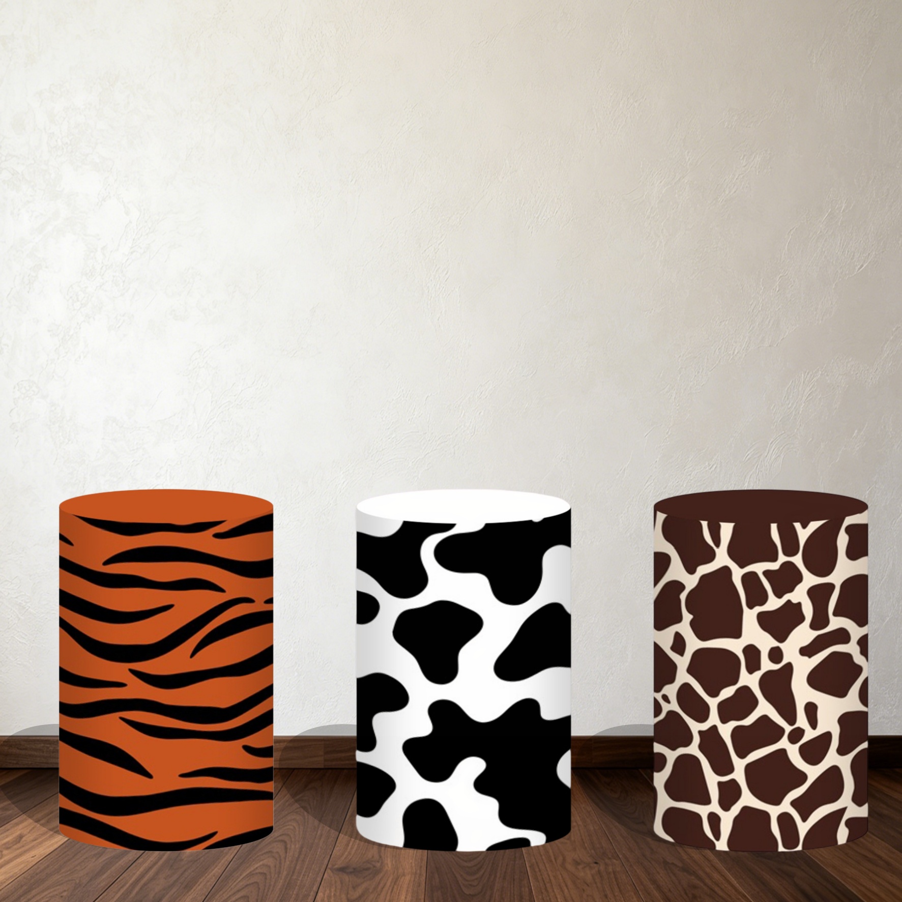 Safari Cylinder Pedestal Stand - Dessert Table Backdrop บทวิจารณ์และราคา