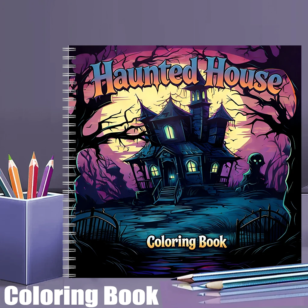 Haunted House Coloring Book fo - Supply Event บทวิจารณ์และราคา