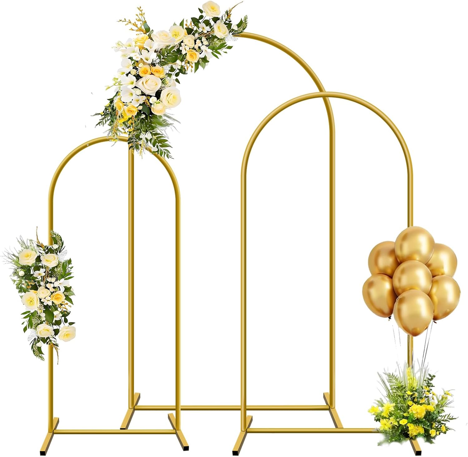 1pc Gold Metal Arch Backdrop S - Balloon Arch Kit บทวิจารณ์และราคา