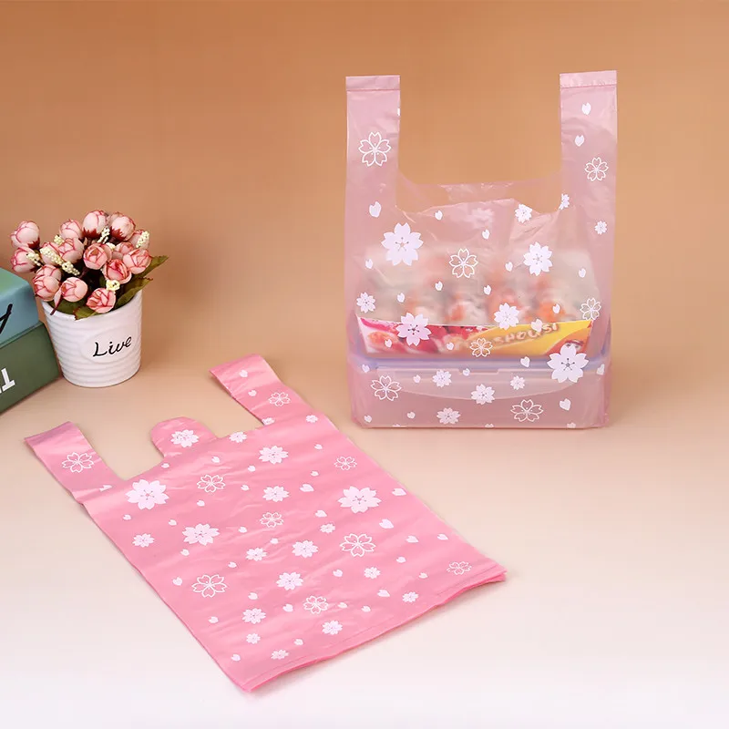 100Pcs/bag Pink Sakura Vest Ba - Event Party Shop บทวิจารณ์และราคา