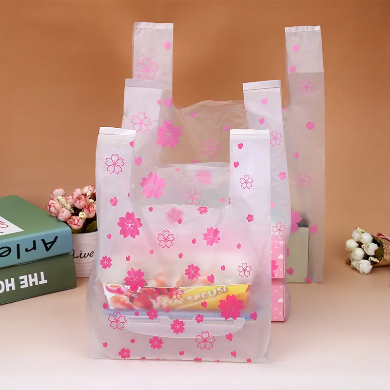100Pcs/bag Pink Sakura Vest Ba - Event Party Shop บทวิจารณ์และราคา