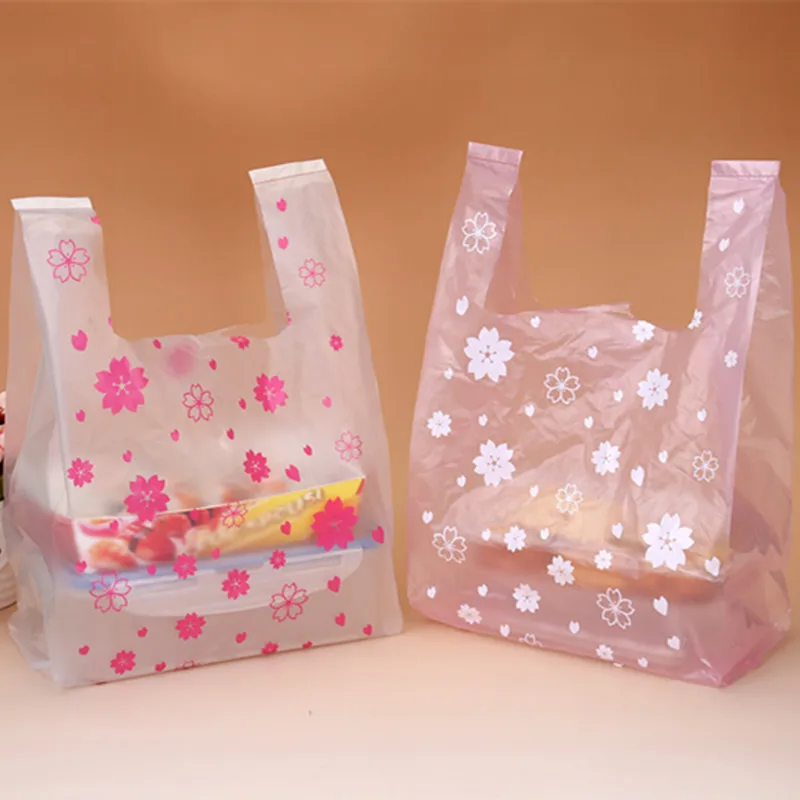 100Pcs/bag Pink Sakura Vest Ba - Event Party Shop บทวิจารณ์และราคา