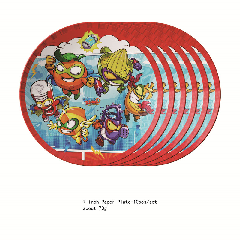 Game Superzings Theme Baby Sho - Table Cloth Disposable บทวิจารณ์และราคา