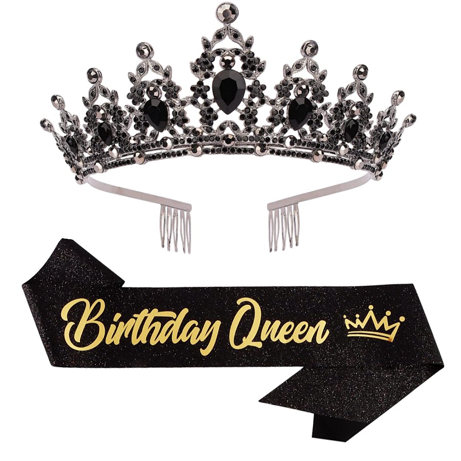 Women And Girl Baroque Rhinest - Birthday Sash Glitter บทวิจารณ์และราคา