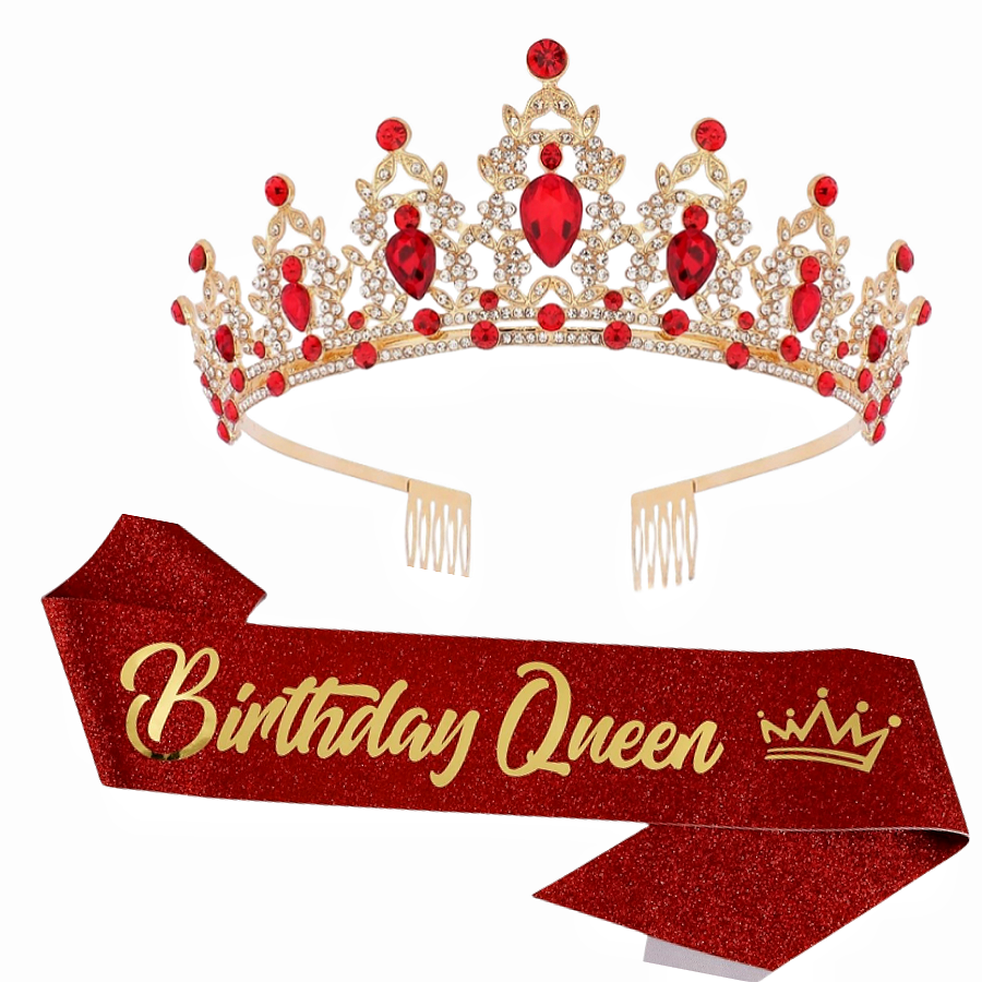 Women And Girl Baroque Rhinest - Birthday Sash Glitter บทวิจารณ์และราคา